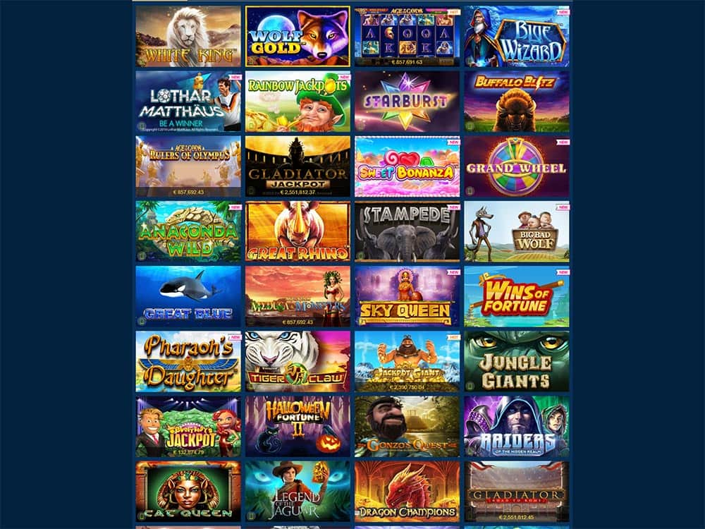 Europa Casino Slot Games List