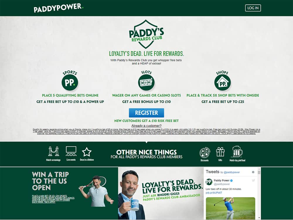 Paddy Power No Deposit Bonus