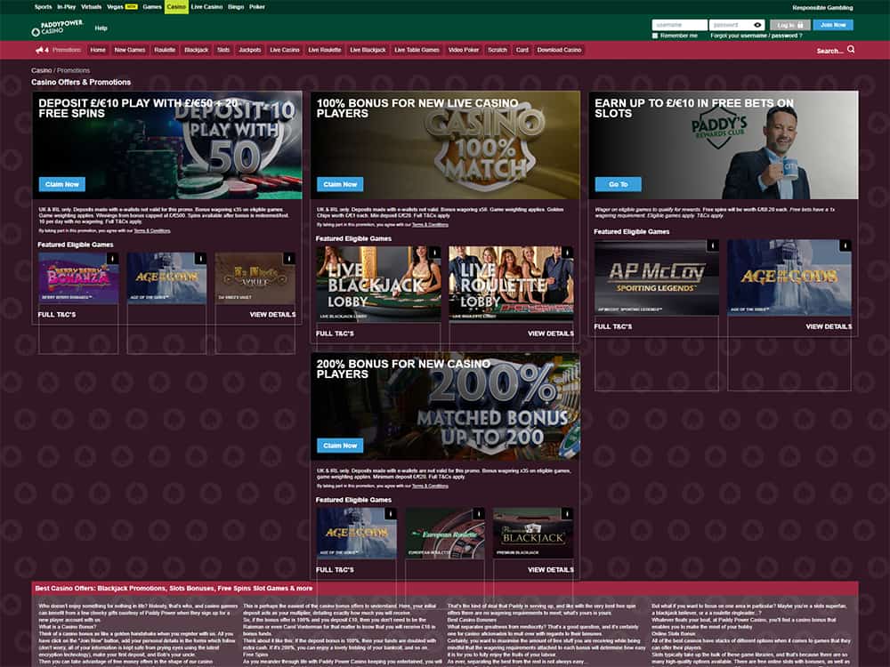 How To Transfer Casino Bonus Paddy Power